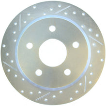 Load image into Gallery viewer, StopTech Select Sport 99-04 Jeep Grand Cherokee SportStop Slotted &amp; Drilled Rear Right Rotor