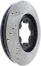 Load image into Gallery viewer, StopTech 98-03 Infiniti QX4/QX56 / 12/98-04 Nissan Pathfinder Slotted &amp; Drilled Right Front Rotor