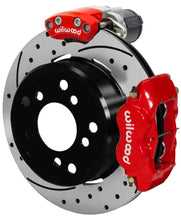 Load image into Gallery viewer, Wilwood Forged Dynalite Rear Electronic Parking Brake Kit - Red Powder Coat Caliper - D/S Rotor