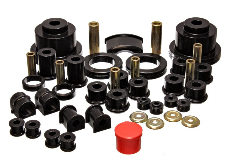 Energy Suspension 04 Pontiac GTO Black Hyper-flex Master Bushing Set - GTR Auto