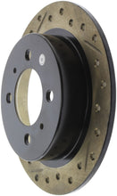 Load image into Gallery viewer, StopTech 95-99 Nissan 200SX / 91-99 Sentra (Exc Wagon) Slotted &amp; Drilled Right Rear Rotor