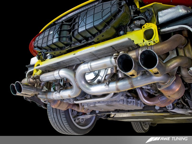 AWE Tuning Porsche 991 SwitchPath Exhaust for Non-PSE Cars (no tips)