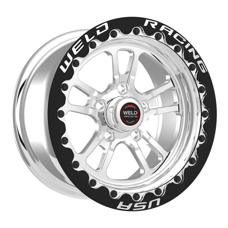 Weld S70 RT-S 17x10in / 5x115 BP / 6.7in. BS - Polished Center - Polished Shell Wheel