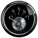 AutoMeter Gauge Fuel Level 2-1/16in. 240 Ohm(e) to 33 Ohm(f) Elec Prestige Blk. Diamond