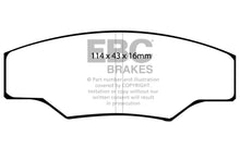 Load image into Gallery viewer, EBC Brakes Orangestuff Full Race Brake Pads