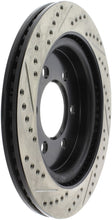 Load image into Gallery viewer, StopTech Slotted &amp; Drilled Sport Brake Rotor - Rear Left