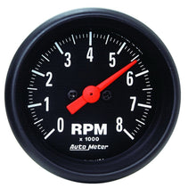 Load image into Gallery viewer, Autometer Z-Series 52mm 8000RPM Tachometer