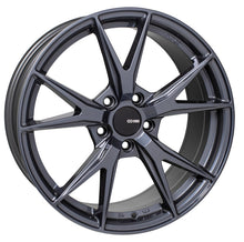 Load image into Gallery viewer, Enkei Phoenix 18x8 45mm Offset 5x114.3 72.6mm Bore Blue Gunmetal Wheel