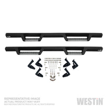 Load image into Gallery viewer, Westin/HDX Stainless 15-18 Ford F-150 SC/17-18 F-250/F-350 CC Drop Nerf Step Bars - Textured Black