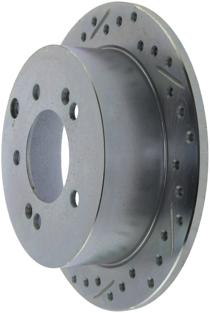StopTech Select Sport 10-13 Kia Soul / Forte Right Slotted & Drilled Sport Brake Rotor - Rear