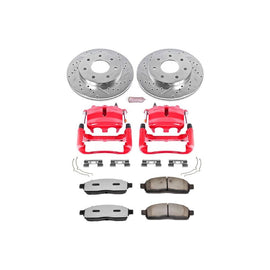 Power Stop 2004 Ford F-150 Front Z36 Truck & Tow Kit w/Cals