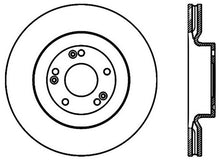 Load image into Gallery viewer, StopTech Power Slot 09-11 Hyundai Genesis 3.8L Sedan Front Left Slotted Rotor