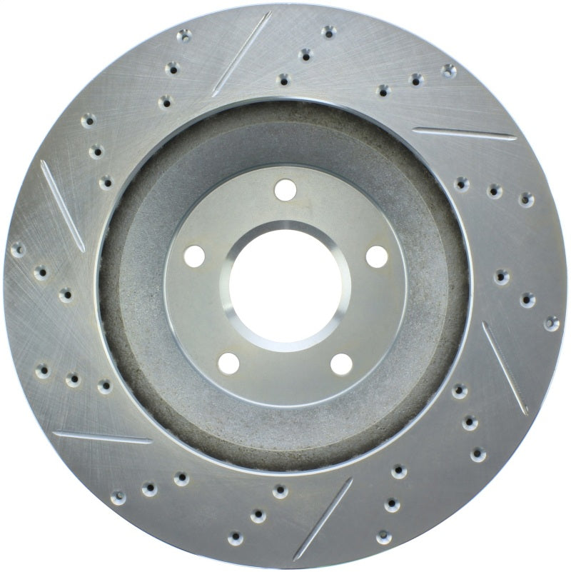StopTech Select Sport Drilled & Slotted Rotor - Front Right