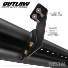 Load image into Gallery viewer, Westin 2019 Chevrolet/GMC Silverado/Sierro Crew Cab Outlaw Nerf Step Bars