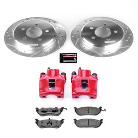 Power Stop 1996 Lincoln Town Car Rear Z36 Truck & Tow Brake Kit w/Calipers