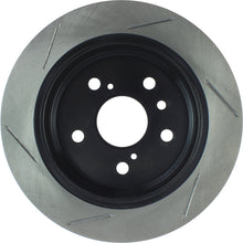 Load image into Gallery viewer, StopTech Power Slot 92-01 Toyota Camry 6cyl / 97-01 Lexus E Series Rear Left SportStop Slotted Roto