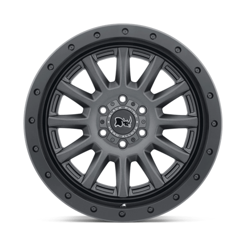 BRDGR 17X8.5 6X5.5 GUN-BLK -18MM