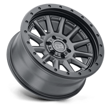 Load image into Gallery viewer, BRDGR 17X8.5 5X5.5 GUN-BLK 0MM