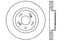 Load image into Gallery viewer, StopTech 06-09 Mitsubishi Eclipse (Exc Turbo)/04-09 Galant Slotted &amp; Drilled Right Front Rotor