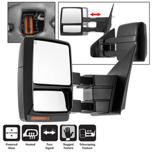 Load image into Gallery viewer, xTune Ford F150 04-06 Power Heated Amber LED Signal Telescoping Mirror Left MIR-FF15004S-PWH-AM-L