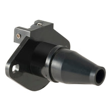 Load image into Gallery viewer, Curt 6-Way Round Connector Socket (Vehicle Side Black Plastic)