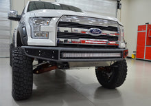 Load image into Gallery viewer, N-Fab M-RDS Front Bumper 15-17 Ford F150 - Tex. Black w/Silver Skid Plate