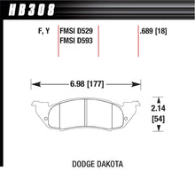 Load image into Gallery viewer, Hawk HPS Street Brake Pads