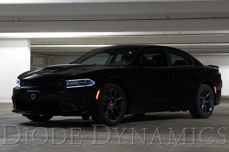 Diode Dynamics 15-21 Dodge Charger LED Sidemarkers for - Smoked (set)