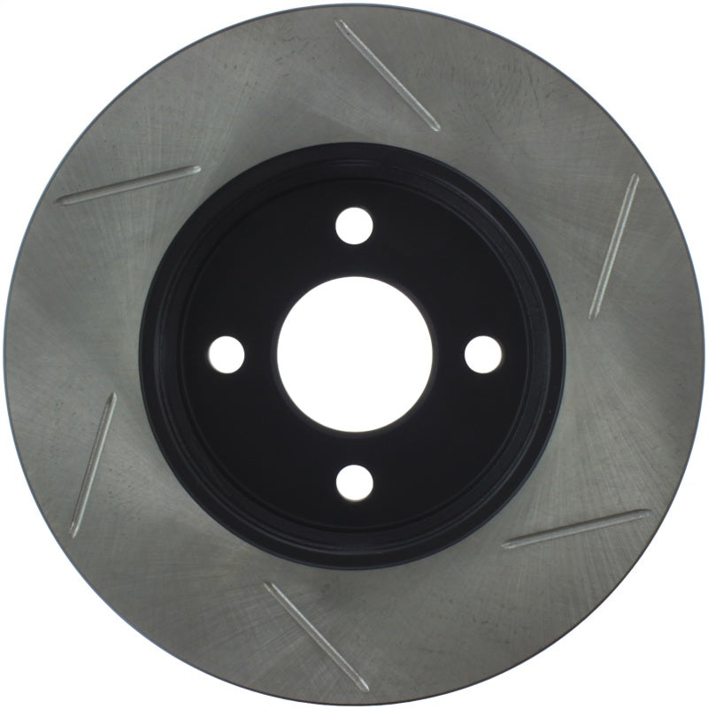 StopTech Power Slot 05-10 Chevrolet Cobalt / 05-09 Pontiac G5 Front Right Slotted Rotors