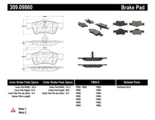 Load image into Gallery viewer, StopTech Performance Mercedes Benz Rear Brake Pads