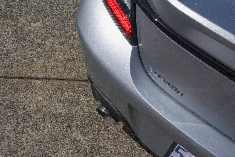 PERRIN 22-25 Subaru BRZ / Toyota GR86 Axle Back Exhaust SS (Single Side Exit w/Helmholtz Chamber)