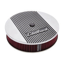 Load image into Gallery viewer, Edelbrock Air Cleaner Elite II 14In Diameter w/ 3In Element Standard Height Polished