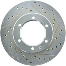 Load image into Gallery viewer, Stoptech 86-09 Toyota 4Runner / Hilux Select Sport Drilled/Slotted Rotor Front Left