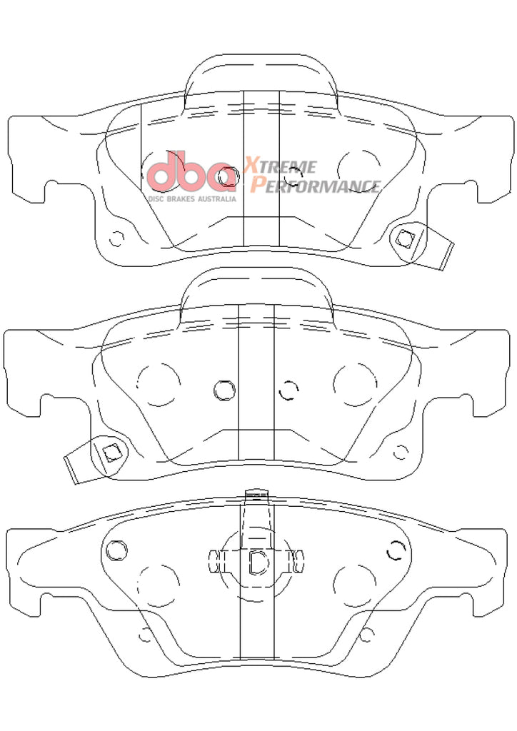 DBA 10-15 Camaro XP650 Front Brake Pads