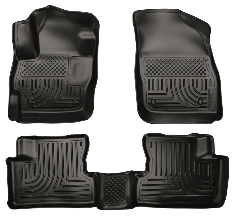 Husky Liners 10-12 Mazda 3 WeatherBeater Combo Black Floor Liners - GTR Auto