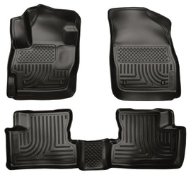 Husky Liners 10-12 Mazda 3 WeatherBeater Combo Black Floor Liners - GTR Auto