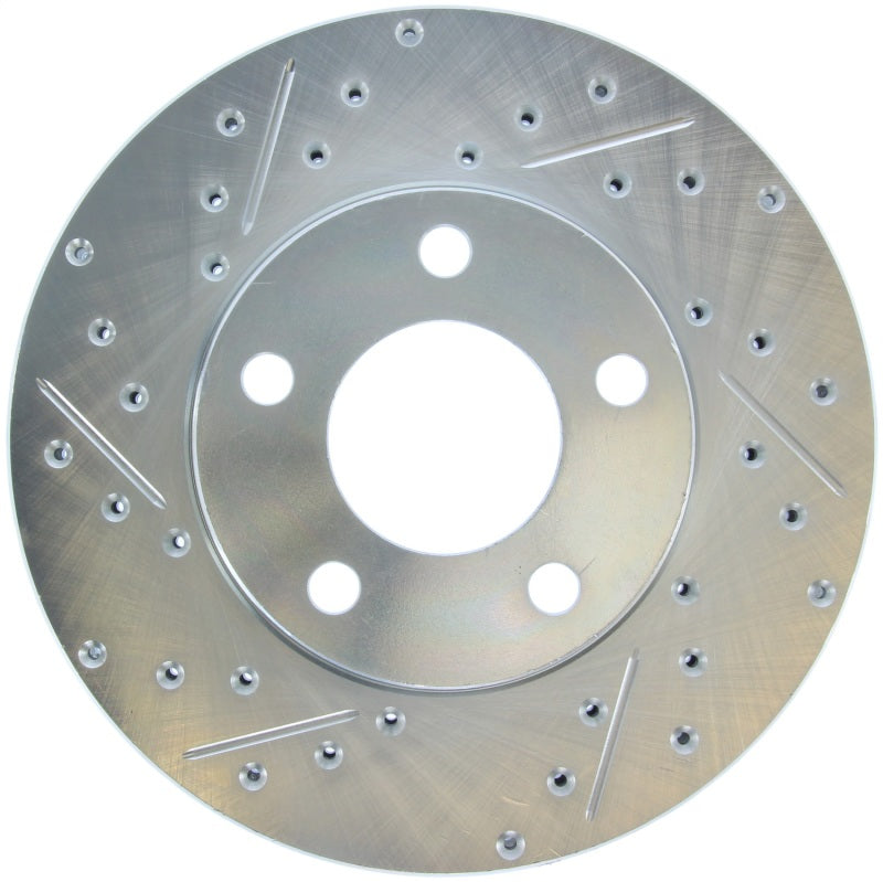 StopTech Select Sport 94-02 Ford Mustang (Excl Cobra) Slotted and Drilled Right Front Rotor