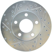 Load image into Gallery viewer, StopTech Select Sport 94-02 Ford Mustang (Excl Cobra) Slotted and Drilled Right Front Rotor