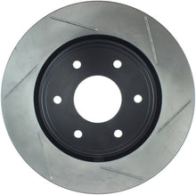 Load image into Gallery viewer, StopTech Power Slot 3/06-10/06 Nissan Armada SportStop Slotted Front Left Rotor