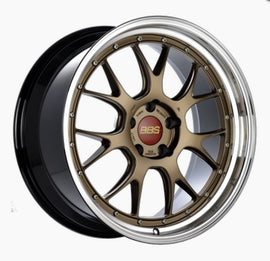 BBS LM-R 20x9.5 5x120 ET23 Matte Bronze Wheel -82mm PFS/Clip Required