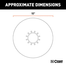 Load image into Gallery viewer, Curt 10in 5th Wheel Lube Plate