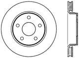 Stoptech 07-14 Jeep Wrangler Performance Front Cryo Brake Rotor