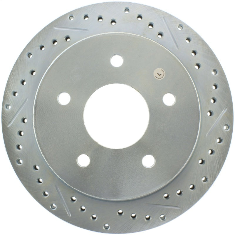 StopTech Select Sport Drilled & Slotted Rotor - Front Right