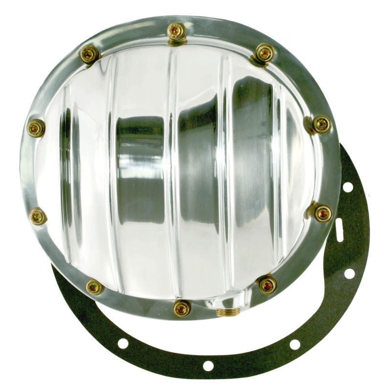 Spectre 88-02 GM 10-Bolt Differential Cover - Polished Aluminum