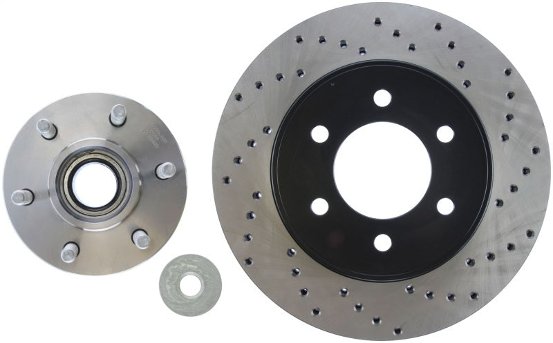 StopTech 04-08 Ford F150 2WD Drilled Left Front Rotor