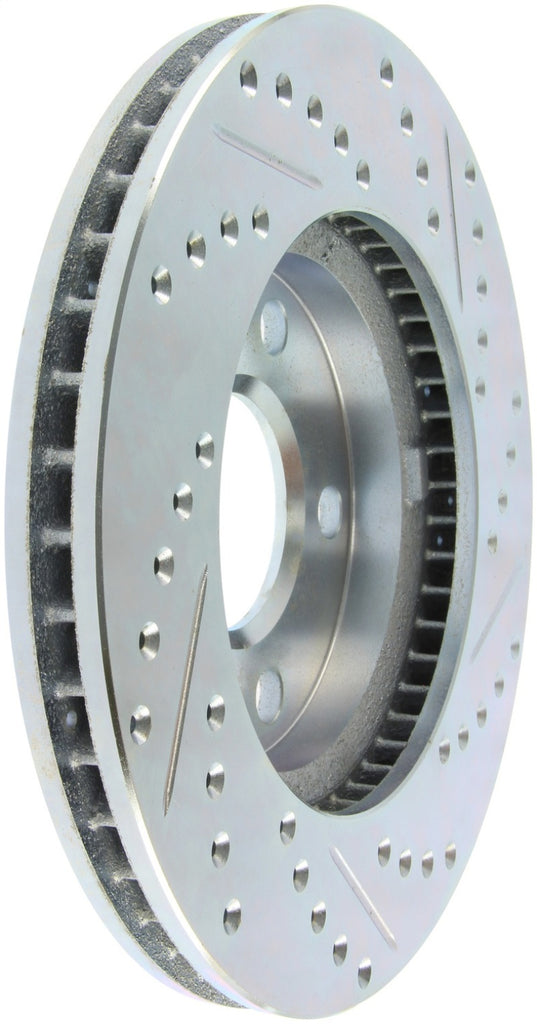 StopTech Select Sport Drilled & Slotted Rotor - Front Left