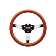 Load image into Gallery viewer, OMP Mugello Wooden Steering Wheel 360mm Handgrip Oval25X23mm