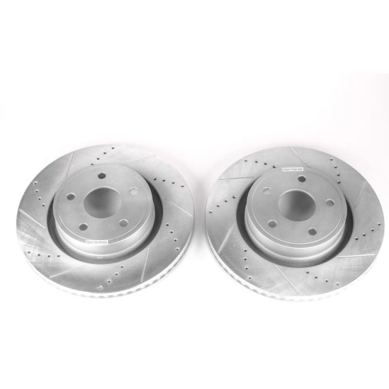 Power Stop 04-06 Dodge Ram 1500 Front Drilled & Slotted Rotor - Pair