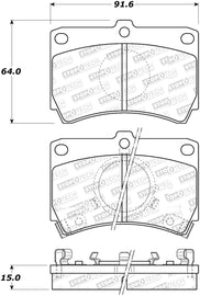 StopTech Street Brake Pads