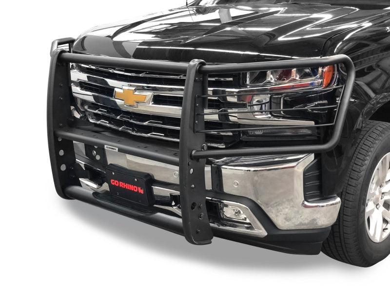 Go Rhino 19-20 Chevrolet Silverado 1500 3000 Extreme Series StepGuard - Textured Black - GTR Auto